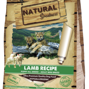 Natural Greatness Receta de Cordero - Sensitive Mini