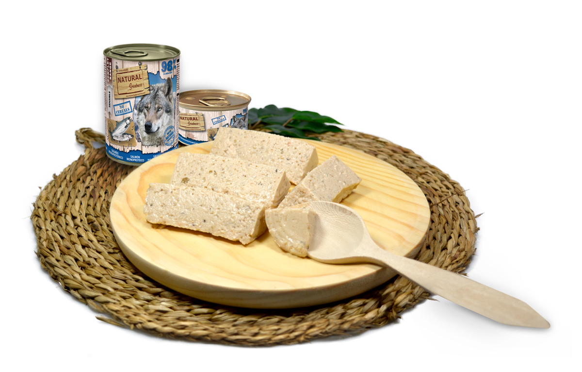Natural Greatness Receta Monoproteica de Salmón