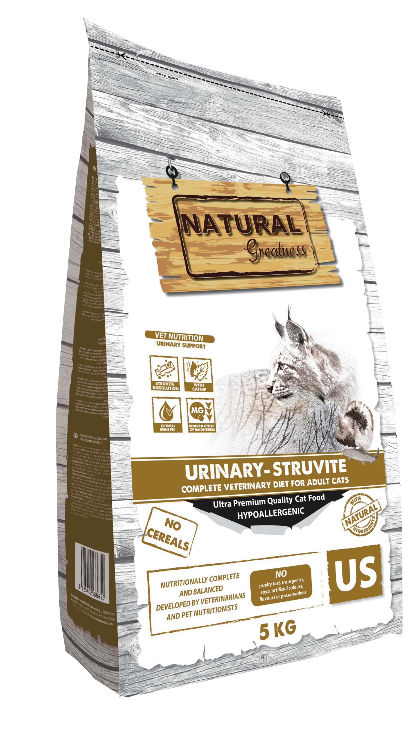 Natural Greatness NG Diet Vet Cat Urinary-Struvite - Imagen 2