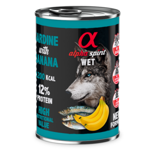 Paté de Sardina con Plátano para Perros