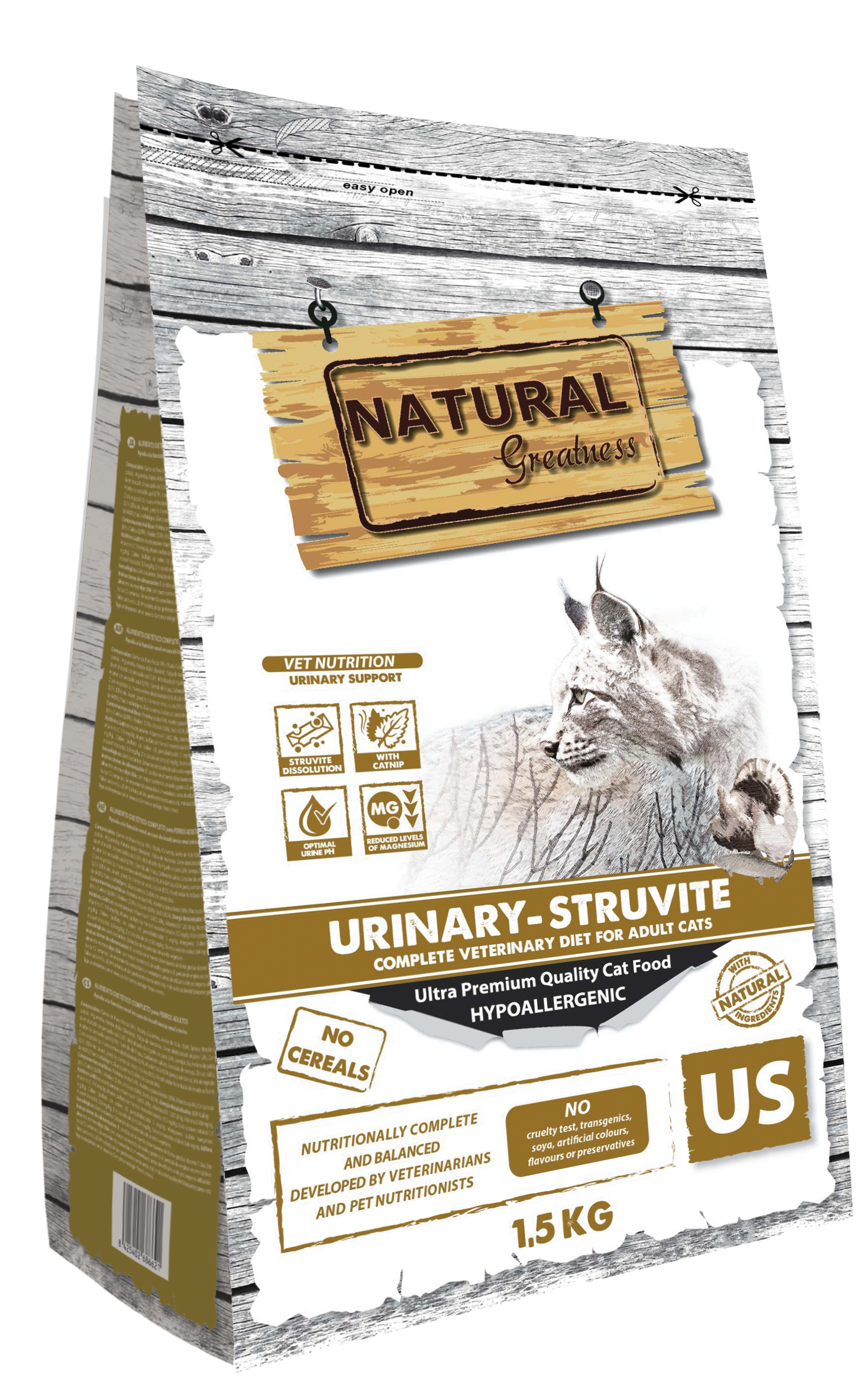 Natural Greatness NG Diet Vet Cat Urinary-Struvite - Imagen 4