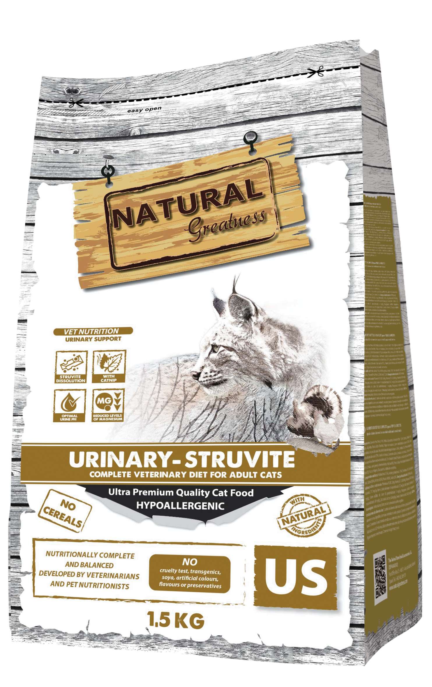 Natural Greatness NG Diet Vet Cat Urinary-Struvite - Imagen 3