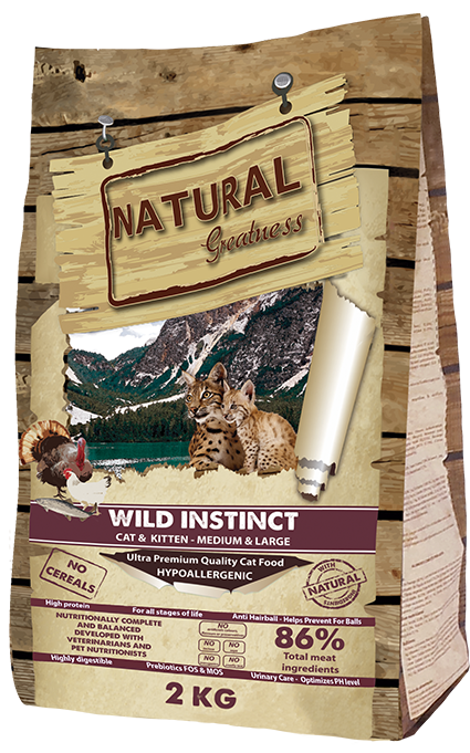 Natural Greatness Receta Wild Instinct Medium & Large Breed