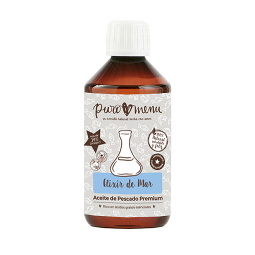 Puro Menu Elixir de Mar, 250ml (Aceite Premium de Pescado) - Imagen 2