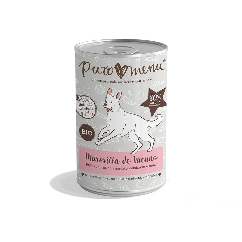 Puro Menu Maravilla de Vacuno BIO (lata)