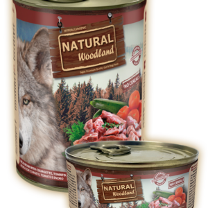 Natural Woodland Jabalí con calabacín, tomate y eneldo