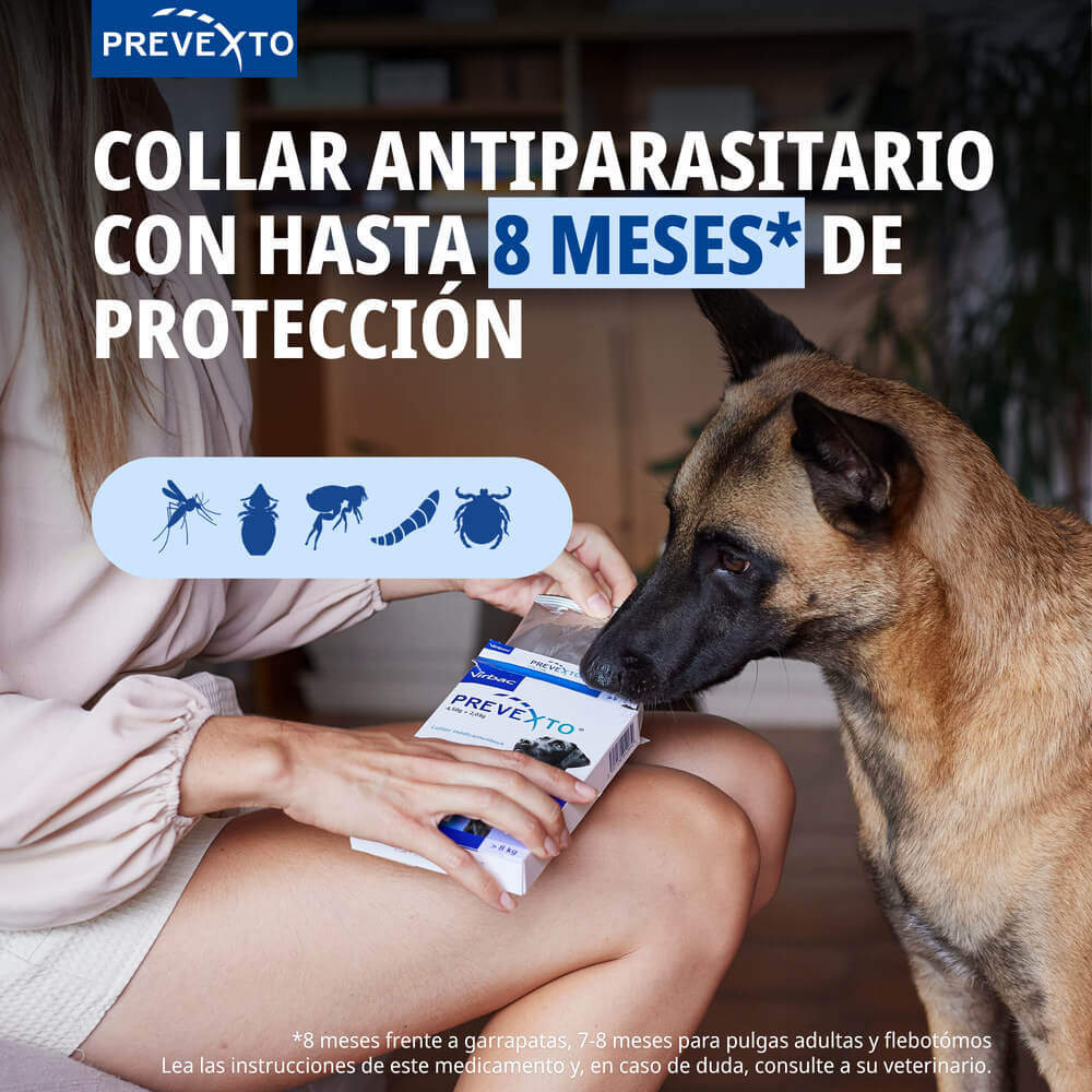 Virbac Prevexto Collar Antiparasitario para Perros - Image 2