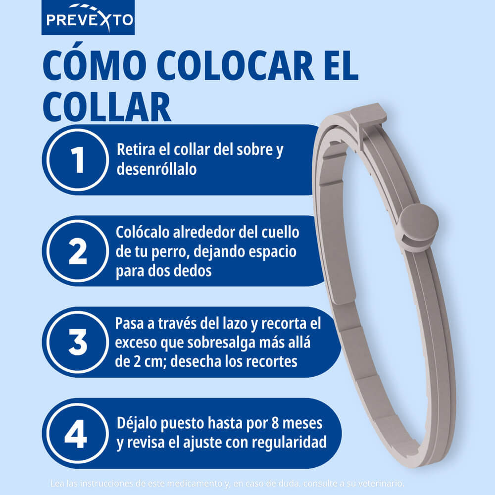 Virbac Prevexto Collar Antiparasitario para Perros - Image 5
