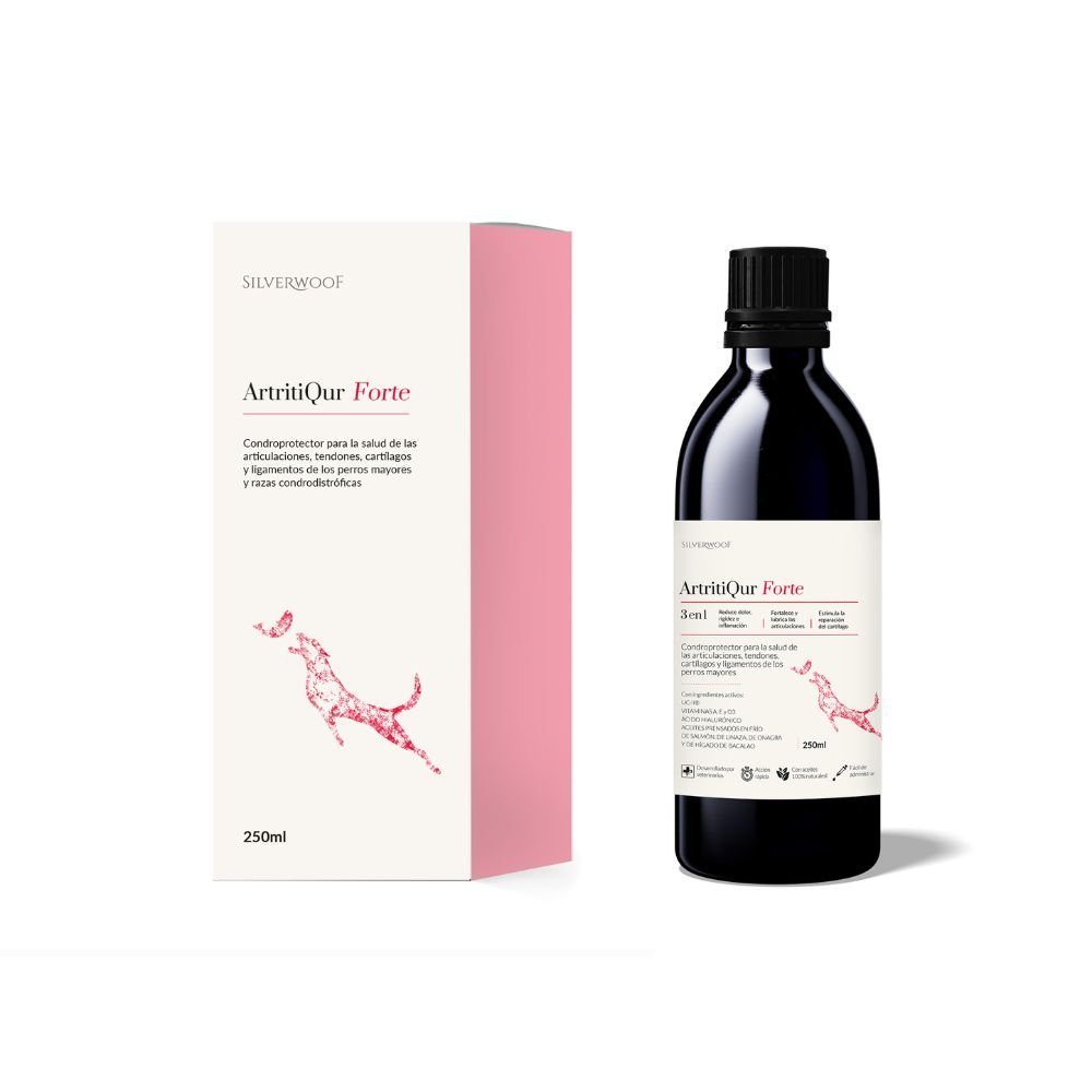 ArtritiQur Forte Condroprotector Aceite Perros Silverwoof 250 ml - Imagen 2